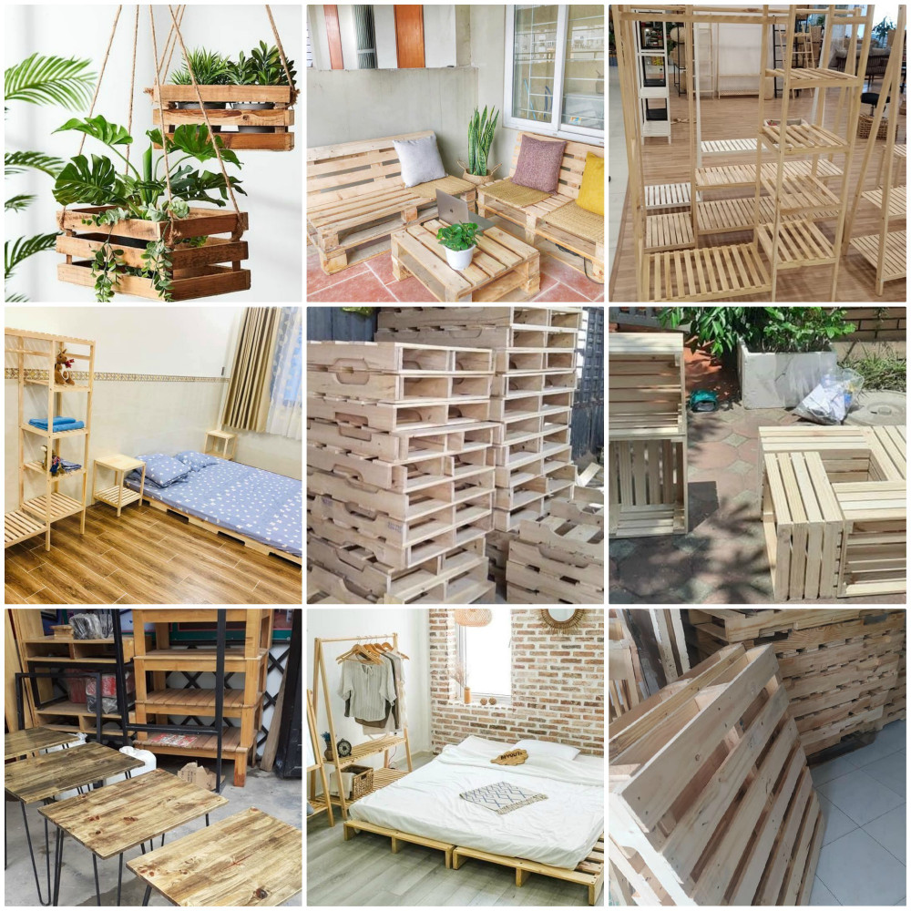 Nhu cầu sử dụng pallet gỗ Hà Nội