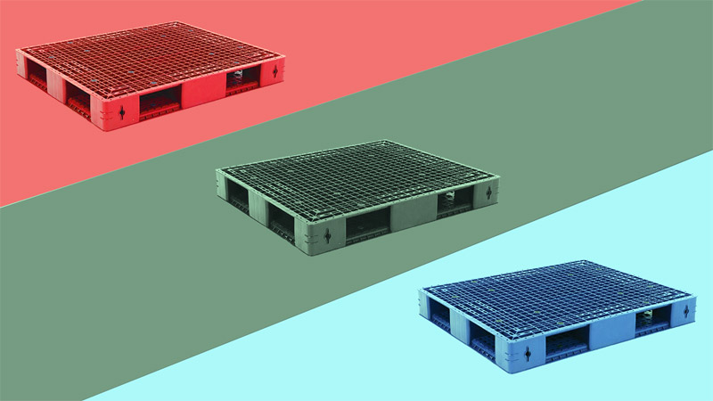 Phân loại pallet nhựa 2 mặt