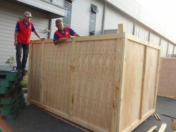 Thùng Gỗ Khử Trùng